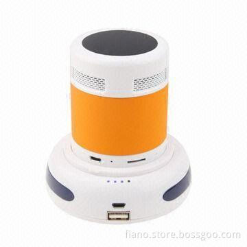 Full-touch Control Intelligent Voice Wireless Bluetooth V2.0 Portable Mini Speaker with Mobile Power